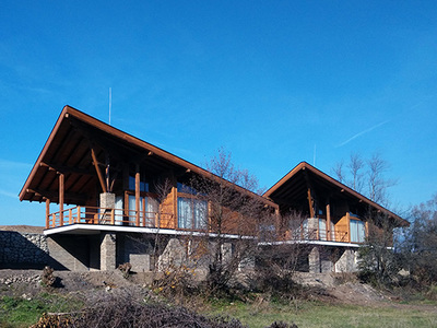 Къщи за гости село Баня архитект проект европроект