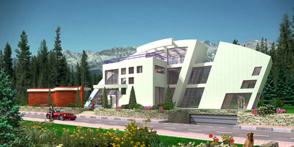 най-хубавата модерна къща българия проект архитект